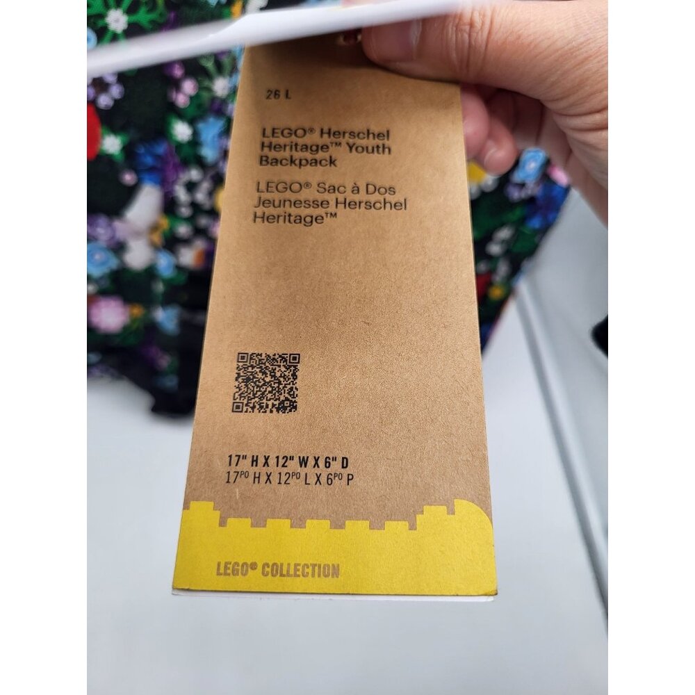 Herschel Supply Co. LEGO Herschel Heritage Youth Backpack - Garden Floral - Picture 5 of 5